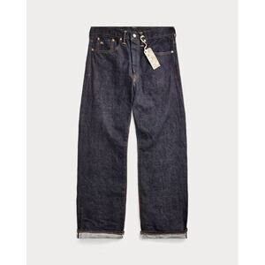Double RL Jeans Selvedge East West Brand New 33x32 Vintage 5 Pocket